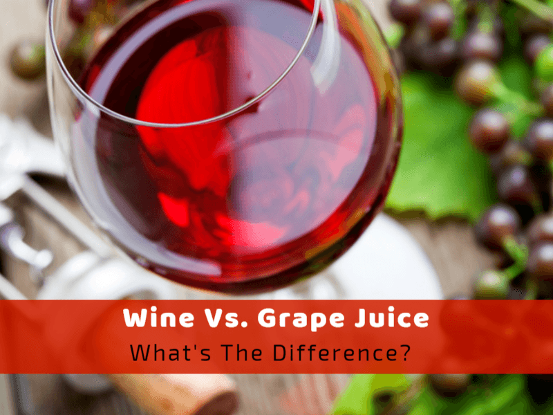 Red Wine vs Grape Juice